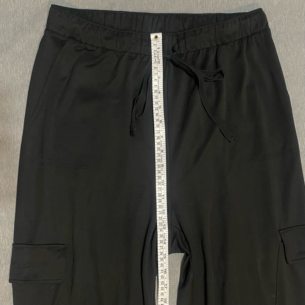 Nordstrom Open Edit Black Modal Jogger Pant Medium Athleisure Buttery Soft - Picture 7 of 10